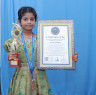 YOUNGEST TO RECITE MAXIMUM WORDS IN LEAST TIME
